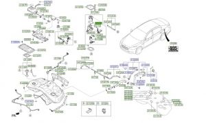 جلدة مضخة الوقود