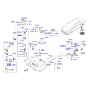 جلدة مضخة الوقود