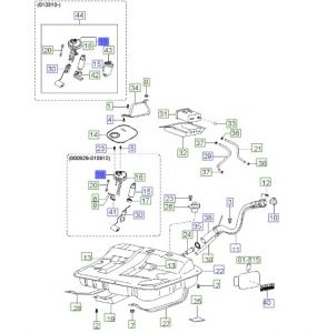 غطاء مضخة الوقود