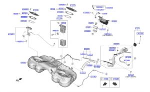غطاء مضخة الوقود