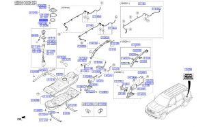 غطاء مضخة الوقود
