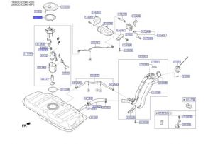 غطاء مضخة الوقود