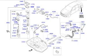غطاء مضخة الوقود
