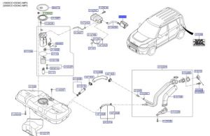 فلتر هواء تانك البنزين