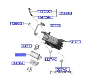 فلتر هواء تانك البنزين