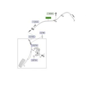 كابل دواسة التسارع