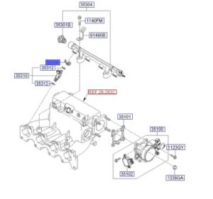كلبس تثبيت بخاخ وقود