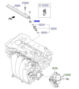 كلبس تثبيت بخاخ وقود