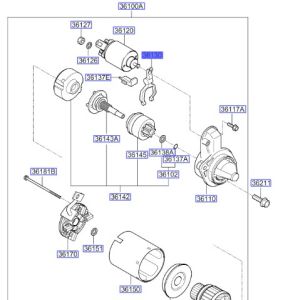 ذراع تحريك ترس السلف