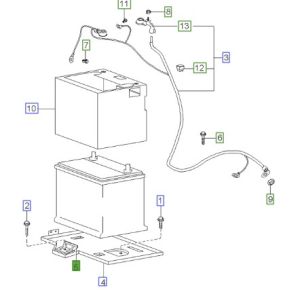 مثبت البطارية