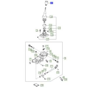 مقبض عصاء التعاشيق