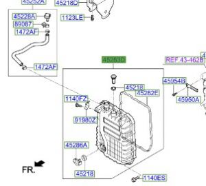كارتير زيت الجيربوكس الاوتوماتيك