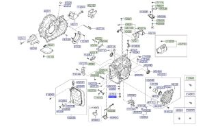 صرة تصريف الزيت المغنطيسي