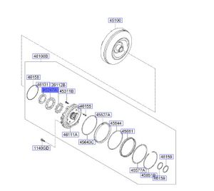 ترس مضخة الزيت