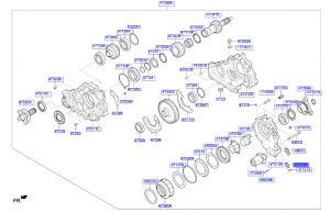 فلتر زيت الدبل