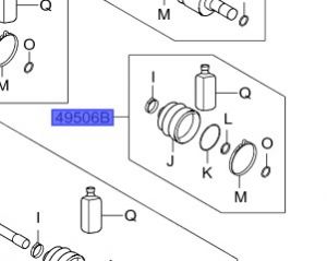 جلدة عكس امامي داخلي يسار