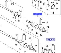 راس عكس داخلي