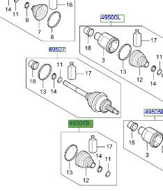 جلدة عكس امامي داخلي يسار