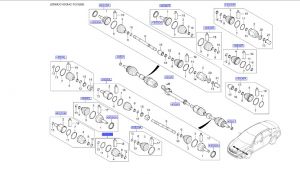 طقم جلدة عكس داخلي أمامي