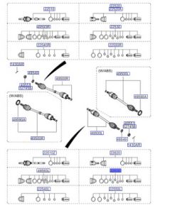 طقم جلدة عكس خارجية