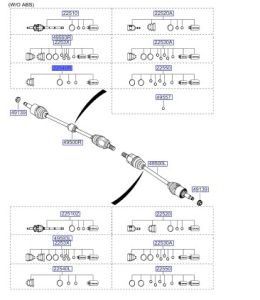 طقم جلود عكوس داخلية
