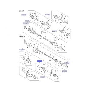 طقم جلدة عكس داخلي أمامي