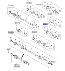 طقم جلود عكوس داخلية