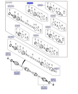 طقم جلدة عكس خارجية