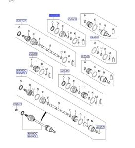 طقم جلدة عكس خارجية