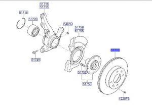 هوب فرامل أمامي