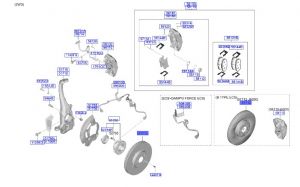 هوب فرامل أمامي