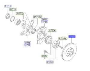 هوب فرامل أمامي