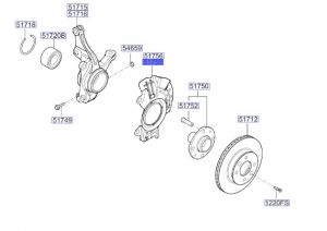 صاجة حماية هوب الفرامل الأمامي يسار