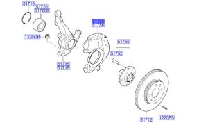 صاجة حماية هوب الفرامل الأمامي يسار