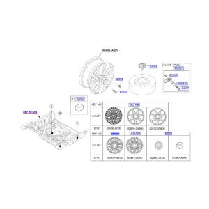جنط المنيوم أمامي