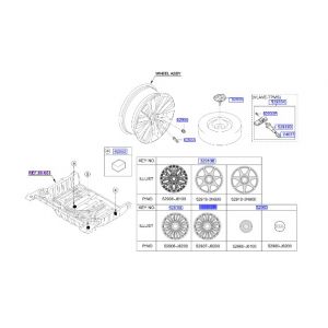 جنط المنيوم خلفي