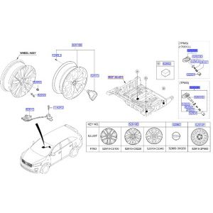 بلف تيوبلس مع حساس ضغط الاطار