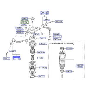 مقص علوي يسار