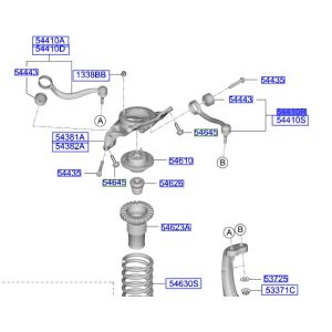 ذراع أمامي علوي خلفي يسار