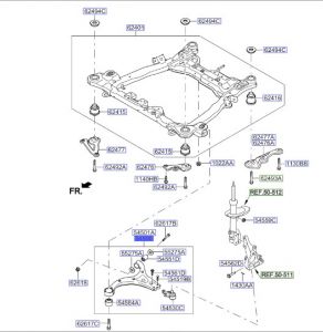 مقص أمامي سفلي يسار