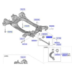 جلدة مقص سفلي