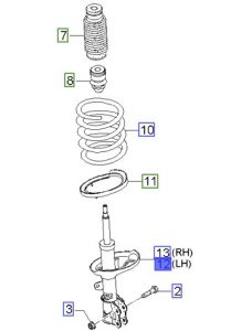 مساعد أمامي يسار