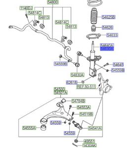 مساعد أمامي يسار