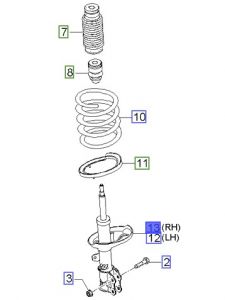 مساعد أمامي يمين