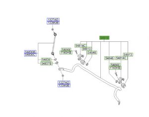 عامود توازن أمامي