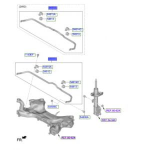عامود توازن أمامي