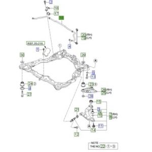 عامود توازن أمامي