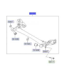 كمر خلفي كامل