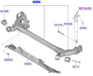 كمر خلفي كامل