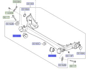 جلدة مقص خلفي